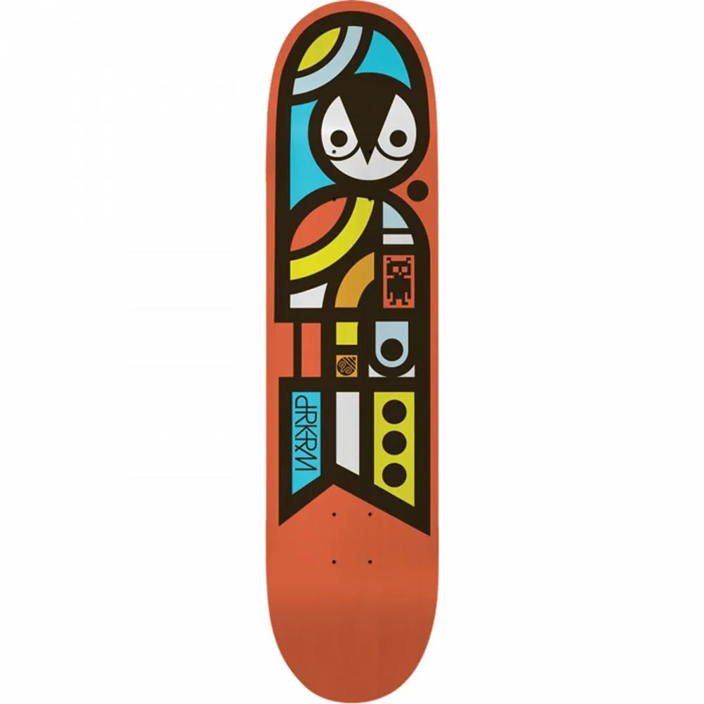 Darkroom Sculpture 8.12" Red Skateboard Deck