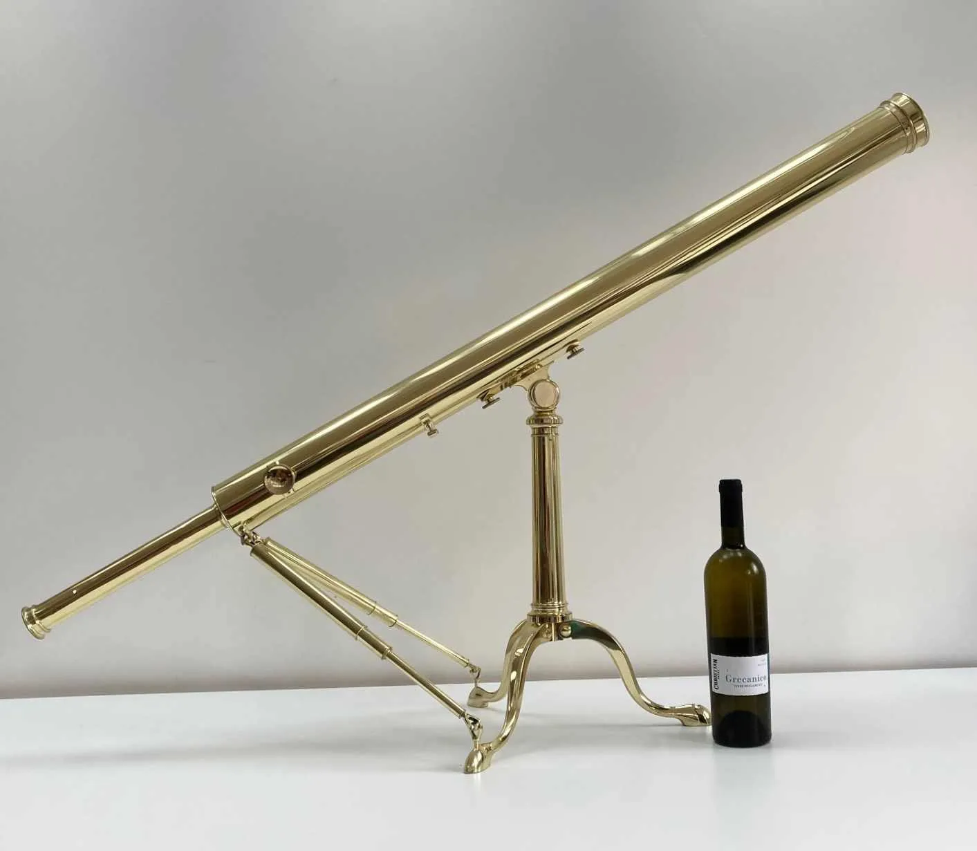 Early Nineteenth Century Cased Library Telescope on Stand by Thomas Rubergall London