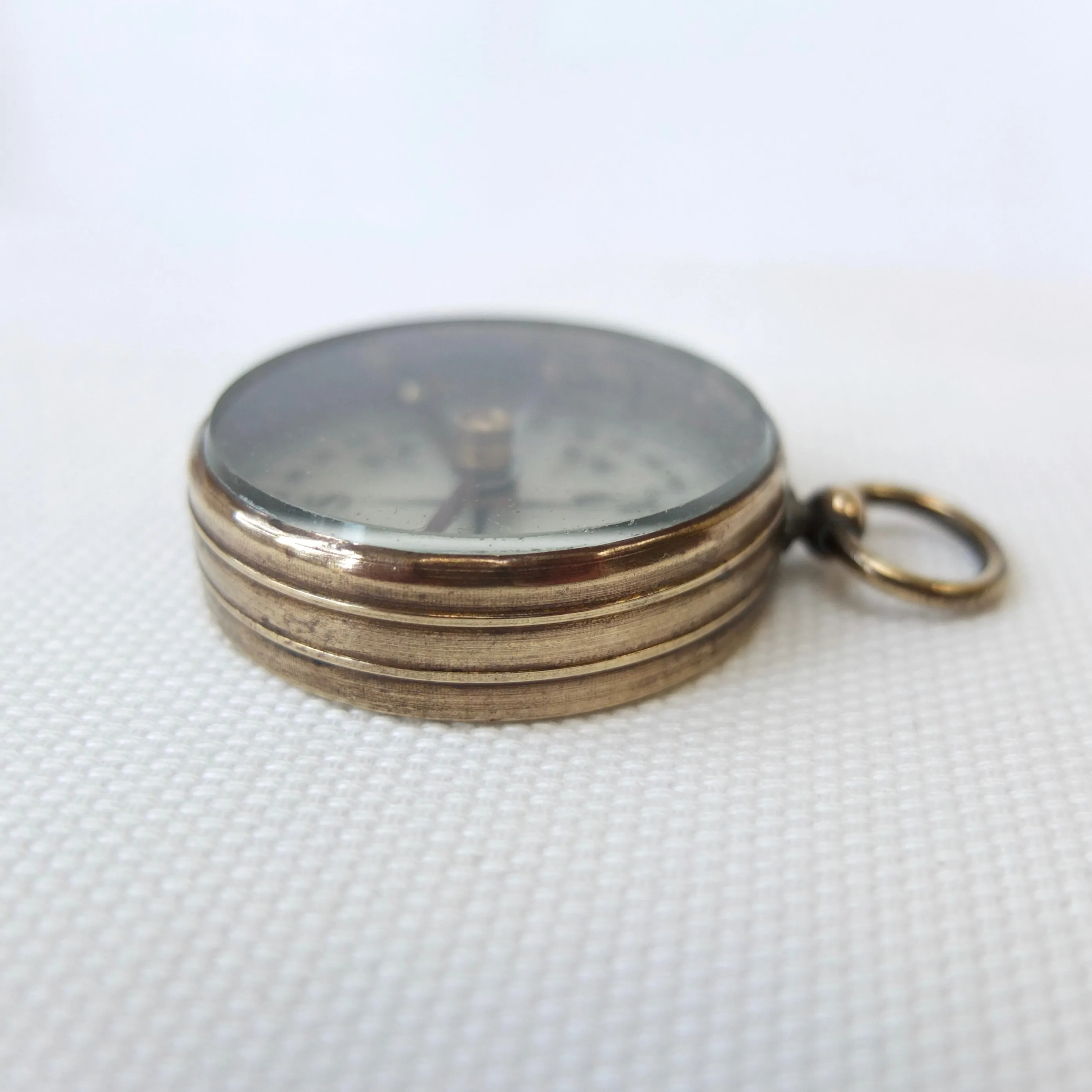Vintage Transparent Pocket Compass